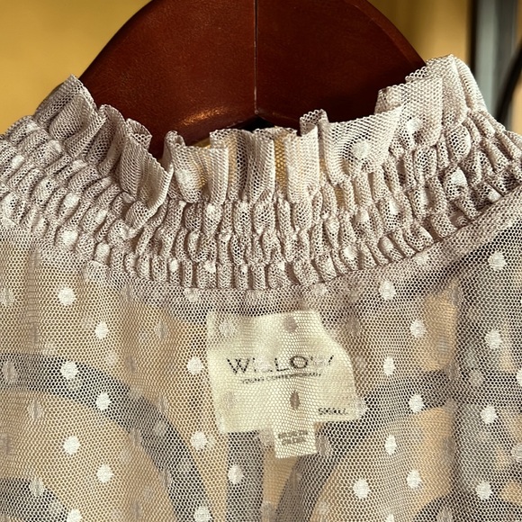 WILLOW Tulle lace top - Picture 2 of 5